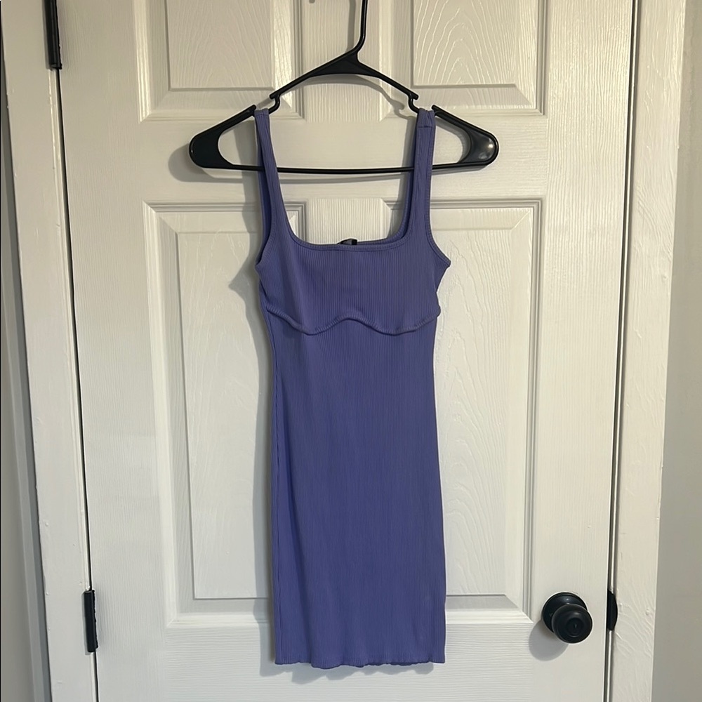Lulu's Purple Sleeveless Mini Dress